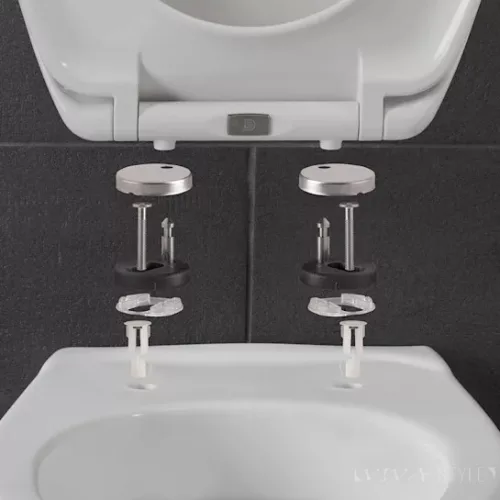 Cerastyle Lila fali WC csésze