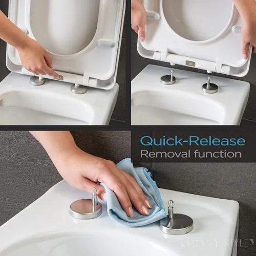 Cerastyle Lila fali WC csésze