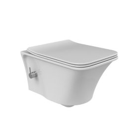 Cerastyle Ibiza Rimless fali WC Integrált bidet funkcióval