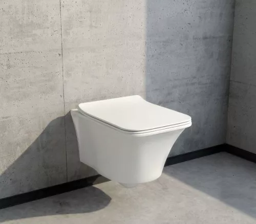 Cerastyle Ibiza perem nélküli fali WC 