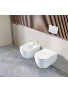 City Rimless fali WC Integrált bidet funkcióval