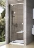 PDOP1-80 egyrészes nyíló zuhanyajtó szatén keret