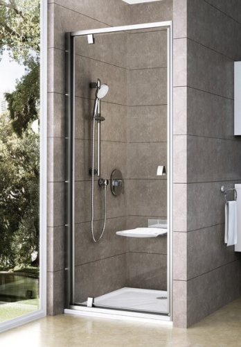 PDOP1-90 egyrészes nyíló zuhanyajtó szatén keret