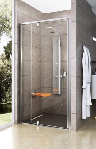 PDOP2-100 kétrészes nyíló zuhanyajtó szatén