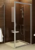 Ravak BLDP2 + BLPS 100x80 tolóajtós zuhanykabin