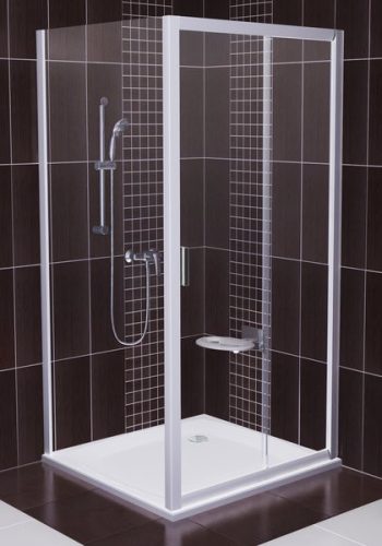 Ravak BLDP2 + BLPS 110x80 tolóajtós zuhanykabin