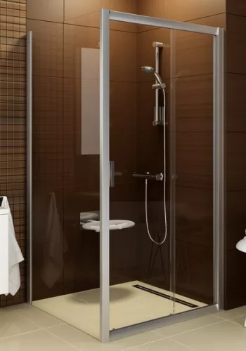 Ravak BLDP2 + BLPS 120x80 tolóajtós zuhanykabin