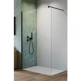 Radaway Nes Black II 70 cm Walk in zuhanyfal