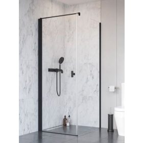 Radaway Nes Black KDJ I. 100x100 nyílóajtós zuhanykabin