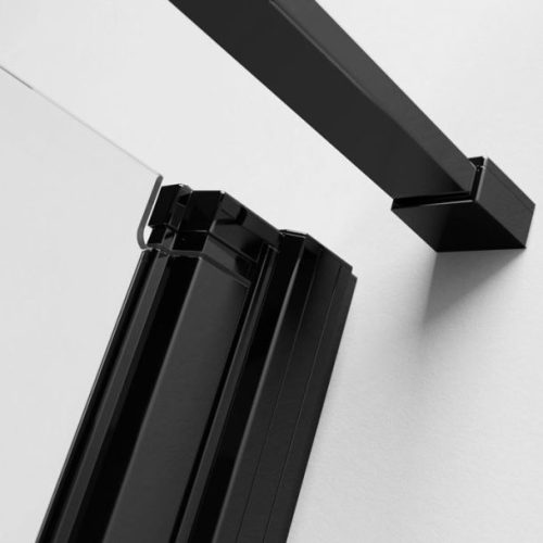 Radaway Nes Black KDJ I. 100x100 nyílóajtós zuhanykabin