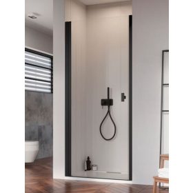 Radaway Nes Black DWJ I 90 cm nyílóajtós zuhanyajtó