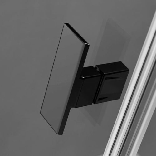Radaway Nes Black DWJ I 90 cm nyílóajtós zuhanyajtó