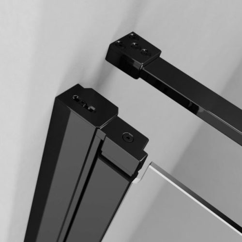 Radaway Nes Black DWJ I 90 cm nyílóajtós zuhanyajtó