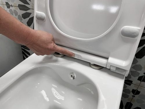 Sapho Avva Rimless fali WC bidézuhannyal