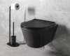 Sapho Avva Rimless fali WC fekete