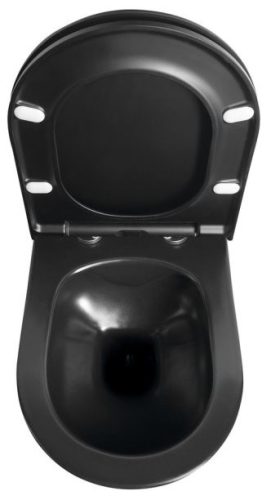 Sapho Avva Rimless fali WC fekete