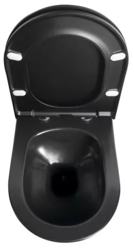 Sapho Avva Rimless fali WC fekete