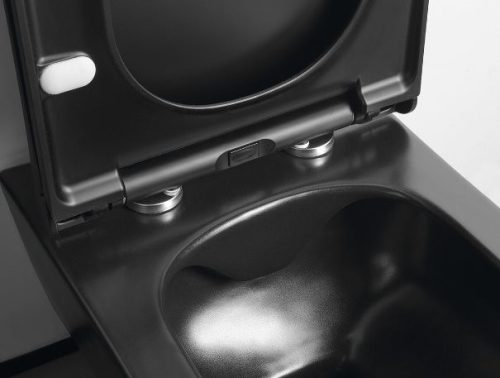 Sapho Avva Rimless fali WC fekete