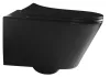 Sapho Avva Rimless fali WC fekete