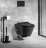 Sapho Avva Rimless fali WC bidézuhannyal, csapteleppel matt fekete