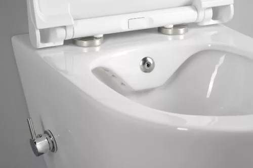 Sapho Avva Rimless fali WC bidézuhannyal, csapteleppel