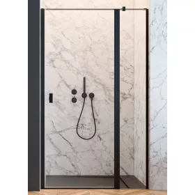 Radaway Nes Black DWJ II. 120 cm nyílóajtós zuhanyajtó