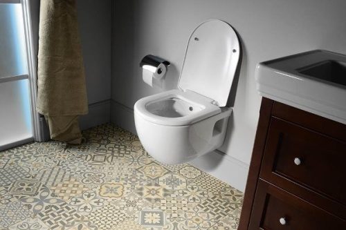 Sapho Brilla Rimless fali WC bidézuhannyal