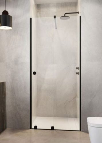 Radaway Furo Black DWJ RH 100 cm zuhanyajtó