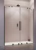 Radaway Furo Black DWD 160 cm zuhanyajtó