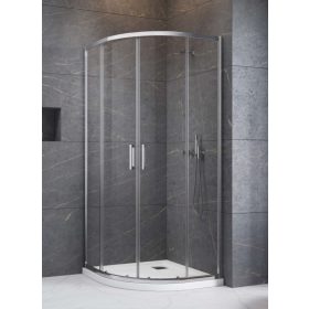 Radaway Premium Pro PDD 80x80 cm íves zuhanykabin