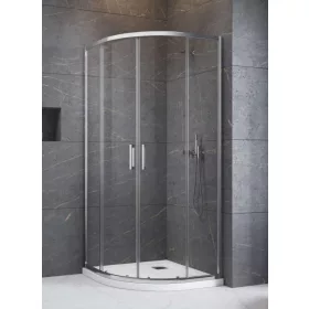 Radaway Premium Pro PDD 100x100 cm íves zuhanykabin