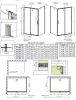 Radaway Premium Pro KDJ 130x90 cm szögletes zuhanykabin