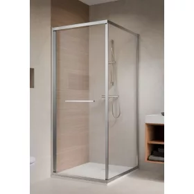 Alienta SD I 90x90 cm szögletes, tolóajtós zuhanykabin