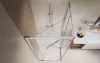 Alienta SD I 90x90 cm szögletes, tolóajtós zuhanykabin
