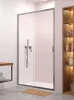 H2O Comfort DWJ 140 cm tolóajtós zuhanyajtó