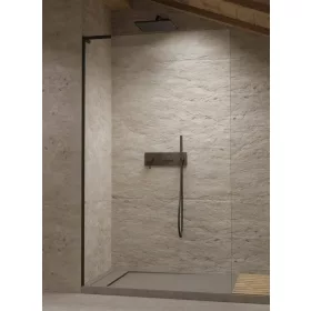 Radaway Modo SL II Black 100 cm Walk-in zuhanyfal
