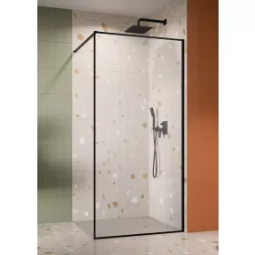 Radaway Modo F II Black 120 Walk-in zuhanyfal