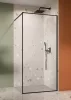 Radaway Modo F II Black 130 Walk-in zuhanyfal