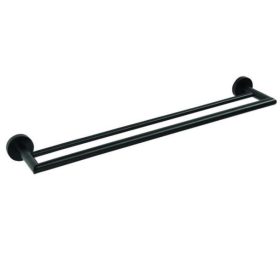 Sapho Bemeta Dark dupla törölközőtartó 65 cm