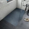 Sanotechnik SMC 100x80 cm méretre vágható zuhanytálca fekete