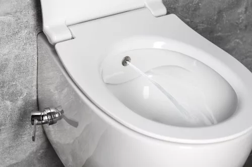 Sapho Sentimenti Rimless fali WC bidé csapteleppel