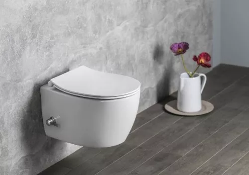 Sapho Sentimenti Rimless fali WC bidé csapteleppel
