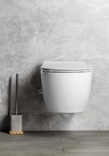Sapho Sentimenti Rimless fali WC bidé csapteleppel
