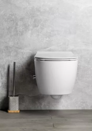Sapho Sentimenti Rimless fali WC bidé csapteleppel