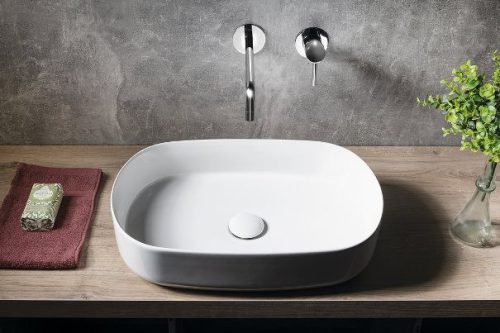 Sapho Infinity Oval 55x36 cm mosdó