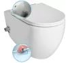 Sapho Infinity Rimless fali WC bidé csapteleppel