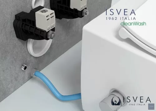 Sapho Infinity Rimless fali WC bidé csapteleppel