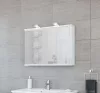 Lena 80 cm tükrösszekrény LED világítással