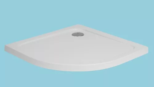 H2O Nero Slim A 80x80 íves zuhanytálca