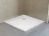 H2O Nero Slim C 80x80 cm szögletes akril zuhanytálca